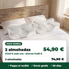 Packs de almohadas Noctis: 1, 2 o 3 unidades